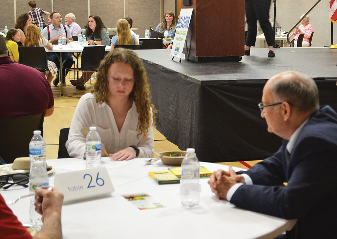 Study Buddies Reps from Wood County schools, businesses enjoy Partner